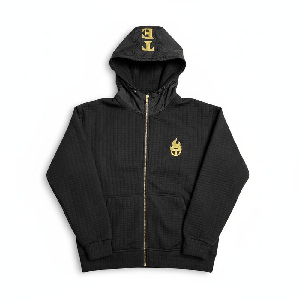 Tenaciti Studios Black Zip-Up Hoodie [Size Medium]